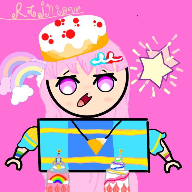 rainbow’s cake shoes!