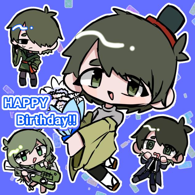 投稿忘れてたiemonさんおたおめイラスト - ibisPaint