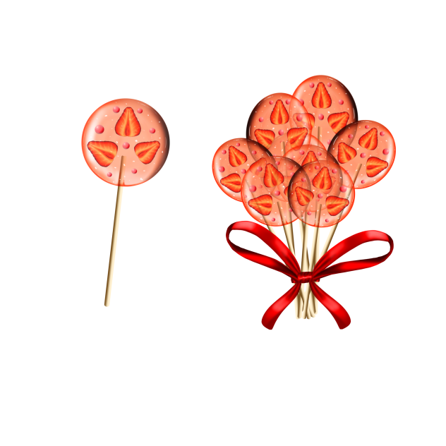 Strawberry Lolipop 🍓