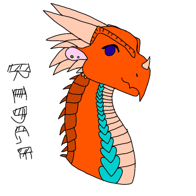 Dad as a dragon