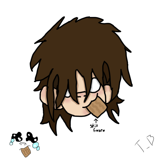 Toaster strudels are still frozen 😭