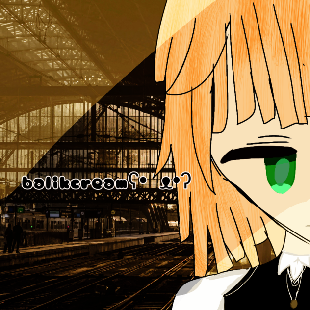 blonde girl in lonely.