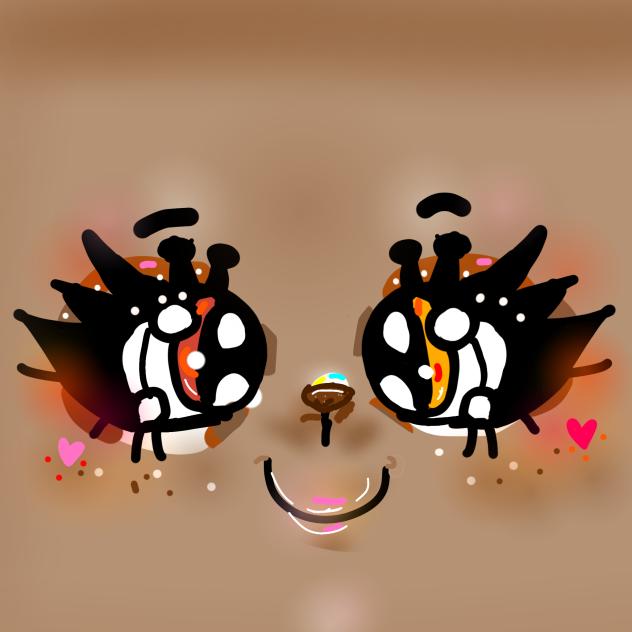 cute girl eyes drawing