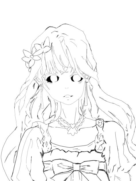 Hiyomiko Kiyoko colouring