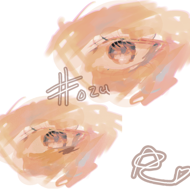 eye + filter practice ibisPaint