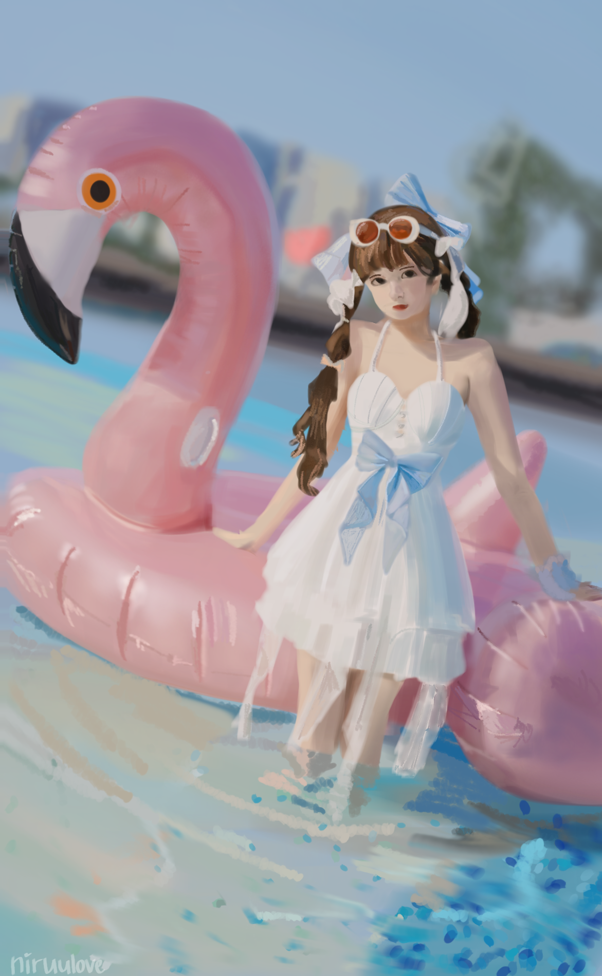 le pool - ibisPaint