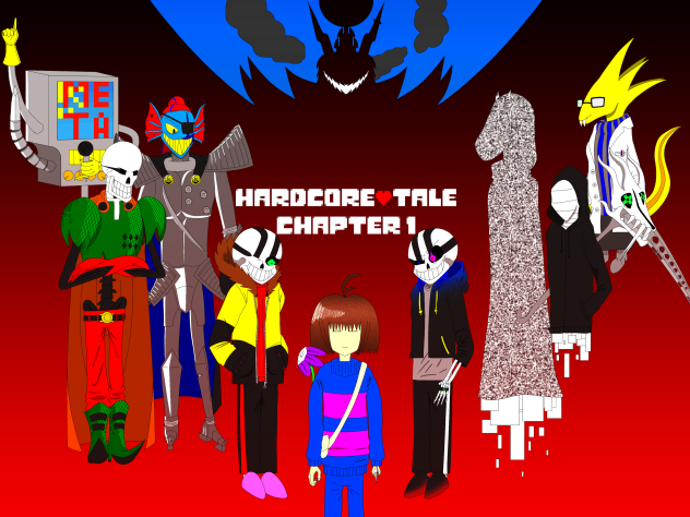 HARDCORE_TALE チャプター1 表紙 リメイク版