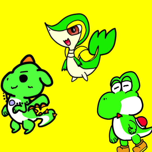 ラルコ&ツタージャ&ヨッシー