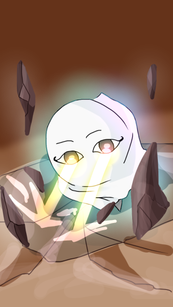 メジェド落書き