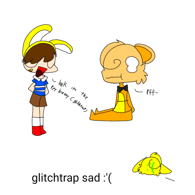glitchtrap sad 😭