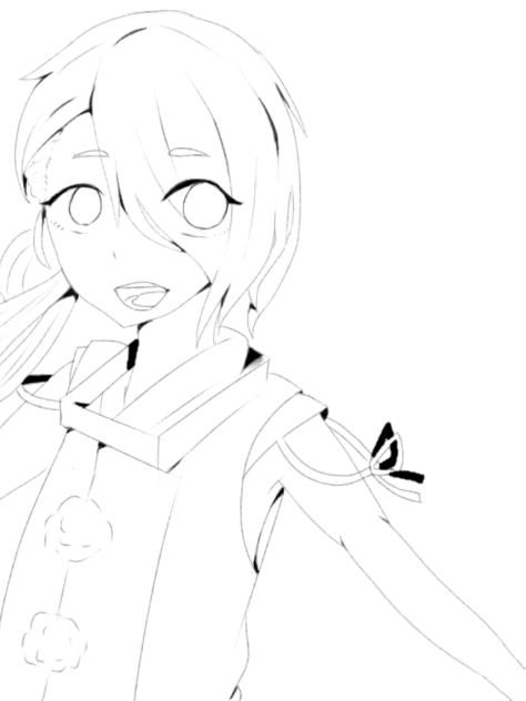 塗り絵 【今剣】