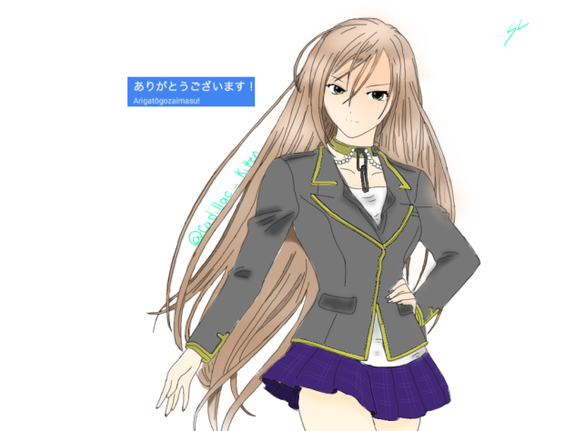 ランク80祝賀アート（ありがとうございました！）