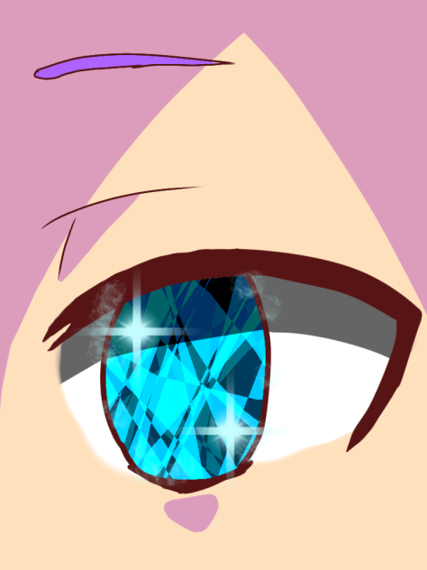 宝石みたいな目