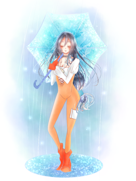 梅雨 × ガーネット