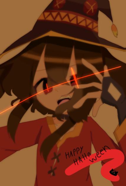 happy Halloween！！！（チョコがめぐみんの仮装！？！）