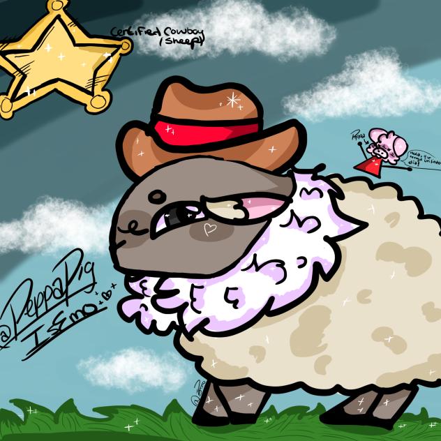 @Peppapigisemo ajpw art contest entree