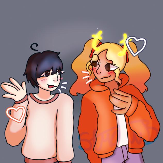Gumball & Penny (as humans)