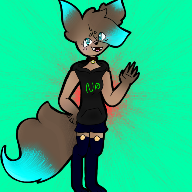 furry ver. of my oc