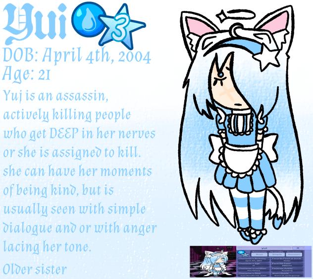 joke gacha oc i now have card of (yui)