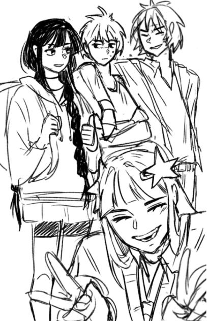 Character interactions ❤️