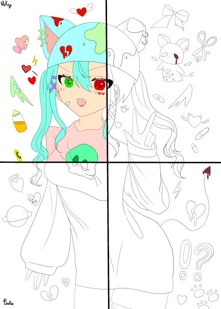 desenho para a pink terminar ÙwÚ