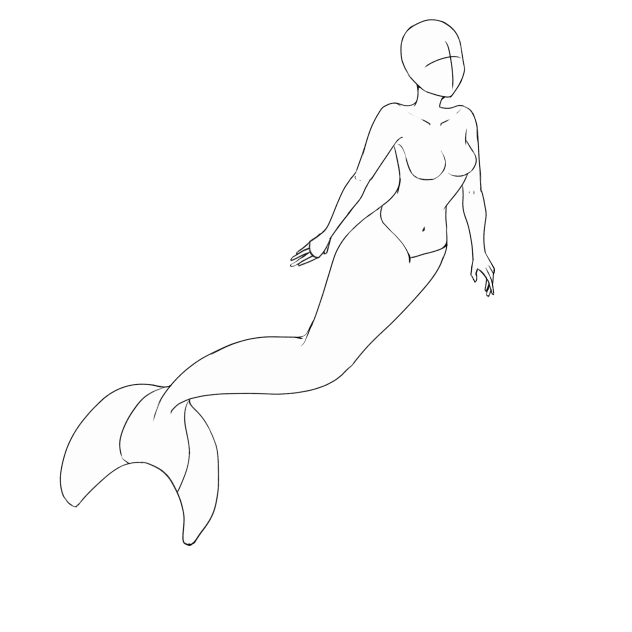 IBM2811 Mermaid e swimming v