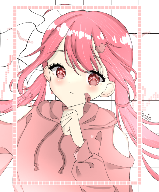 赤髪パーカー