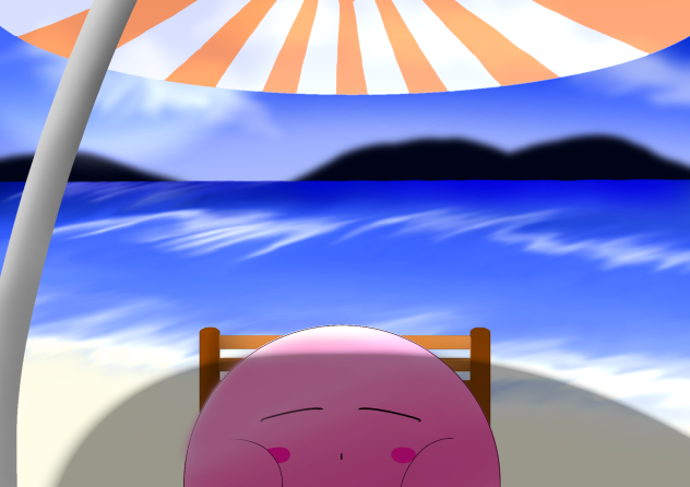 すやすやカービィ