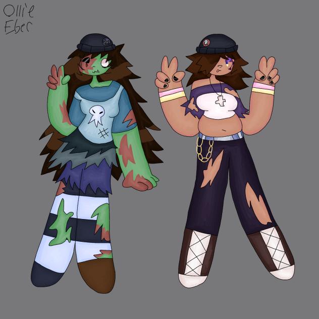 Cecilia and Crystal
