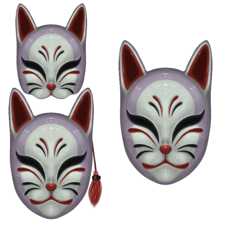 Kitsune Mask 🦊 ibisPaint
