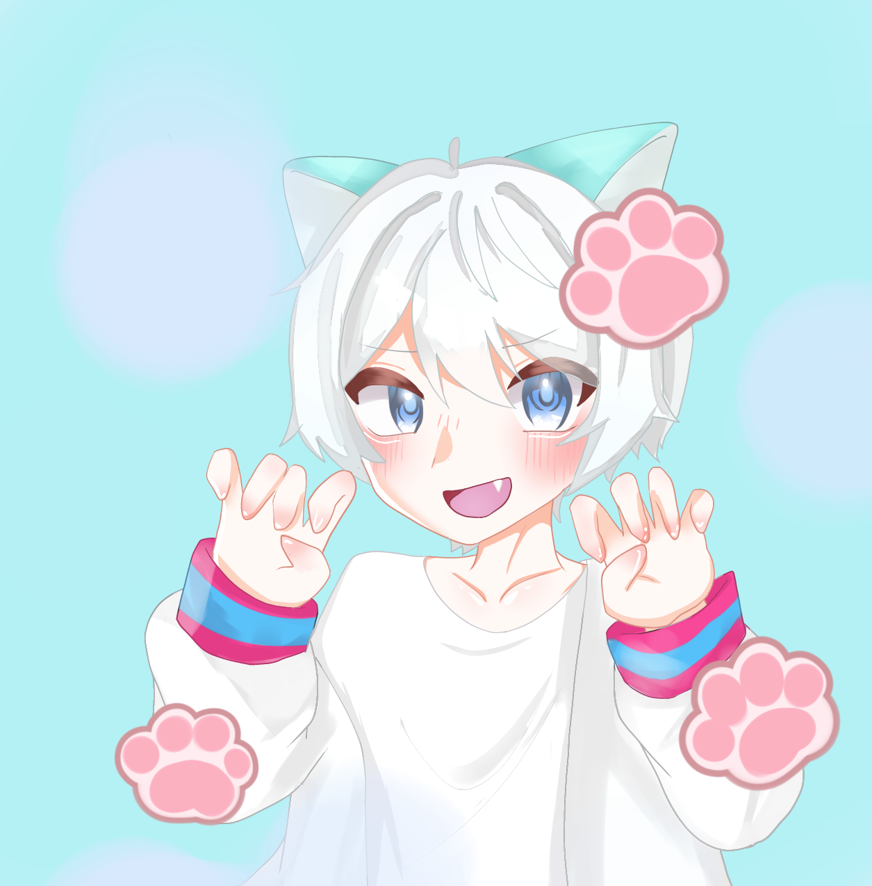 ラブキラー猫耳 A'GEM/9 × .kom『LOVE KILLER/ラブキラー』Killer cat beanie