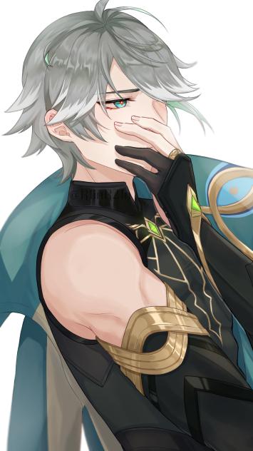 照れ顔　アルハイゼン