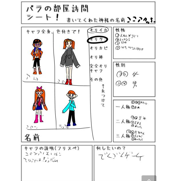 パラちゃんにビビットオレンジチームのみんなを出動させる