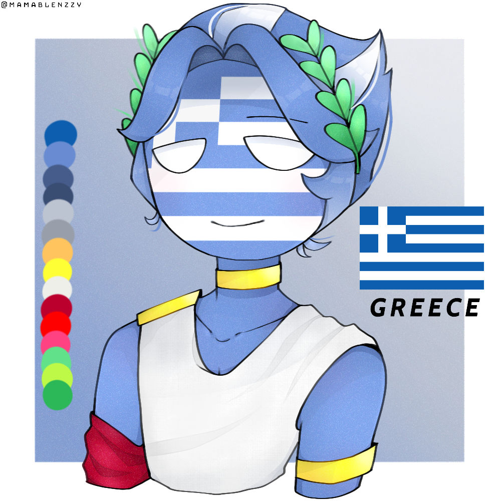 Greece Countryhumans ibisPaint