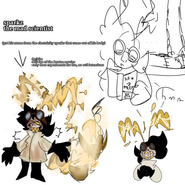 Halloween themed Oc (sparkz)