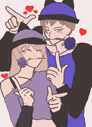 me and my bf - ibisPaint