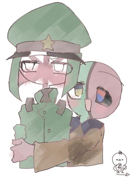 日帝と藍ちゃんのオリカンヒュ！