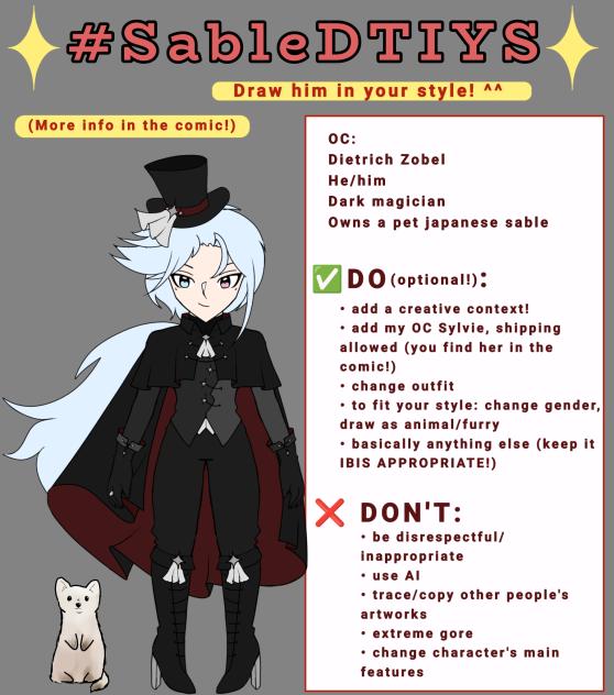 JOIN MY DTIYS! - #SableDTIYS