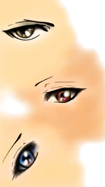 指描き＊目の練習