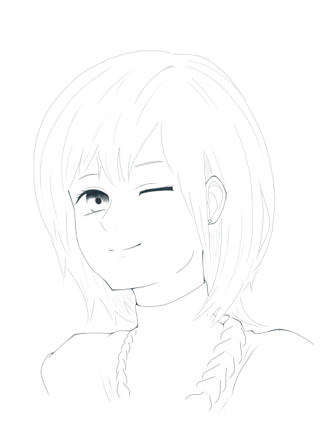線画(模写)