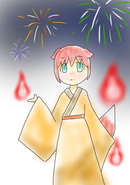 オリキャラに和風着せてみたパート2！！