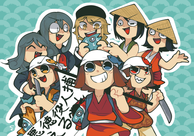 展示で出したイラスト②