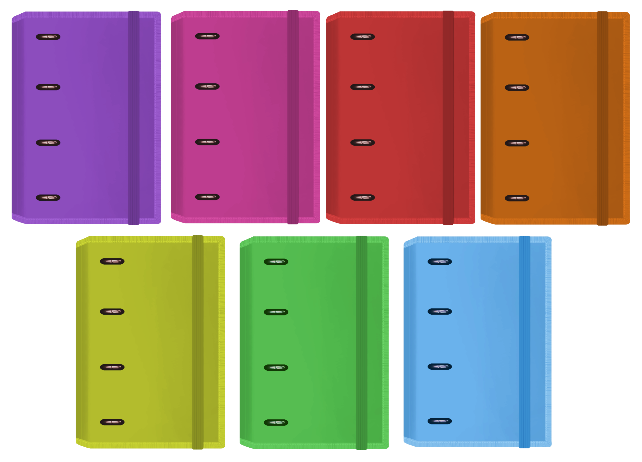 Coloured folders 📁🌈 ibisPaint