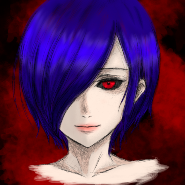 トーカちゃん 線画借りました