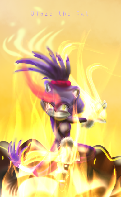 More Blaze the cat!