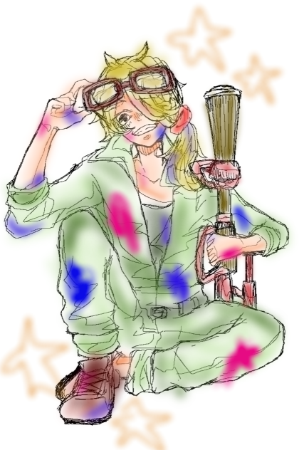 獅子王Splatoon【線画お借りしました】