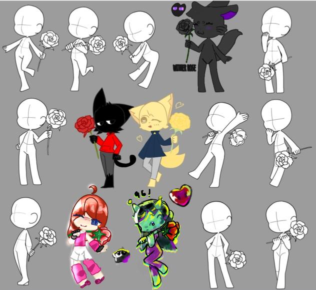 rose collab - ibisPaint
