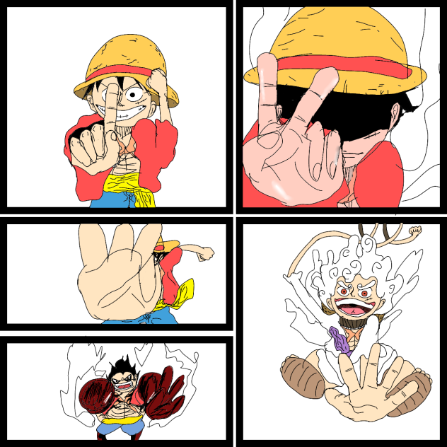 luffy's gears