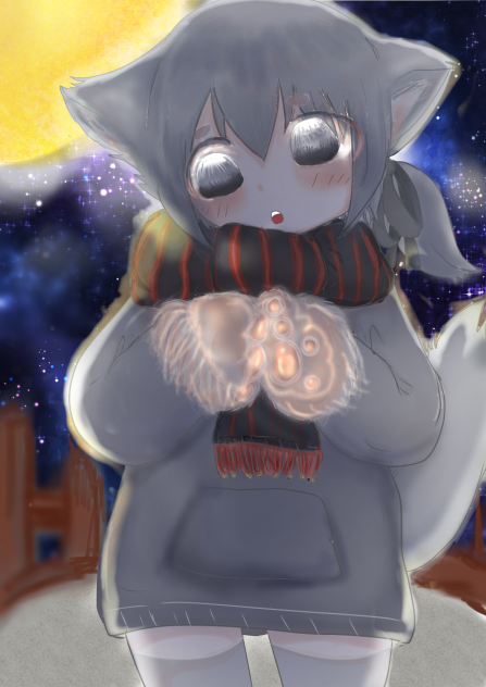 白狼ちゃん　shiro
