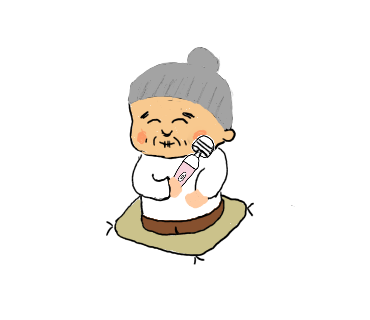 おばあちゃんと電マ